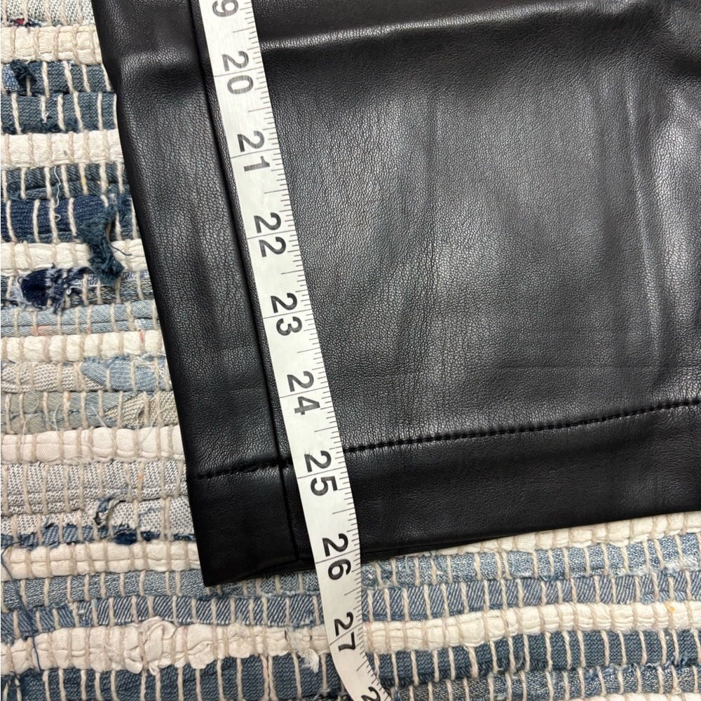 * | LOFT | faux leather pants. Size 12. - Picture 5 of 6